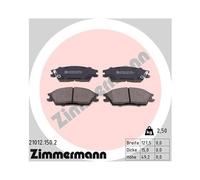 ZIMMERMANN 21012.150.2 Kit pastiglie freni