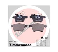Zimmermann Kit Pastiglie Freno Asse Ant. per VW