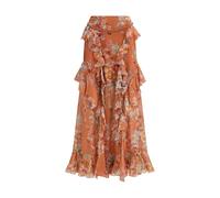 Zimmermann Orange Cotton Long Skirt - 1