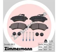 ZIMMERMANN 24466.190.1 Kit pastiglie freni