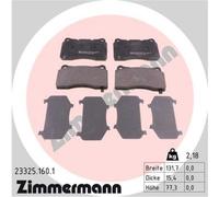 ZIMMERMANN Pastiglie Freni Anteriori per Opel Astra J GTC Insignia A Caravan