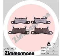 ZIMMERMANN Pastiglie Freni Posteriori per VW Touareg Porsche Cayenne 911