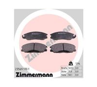 ZIMMERMANN 23569.170.1 Kit pastiglie freni