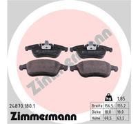 ZIMMERMANN Pastiglie Freno Bremsbelegsatz Frontale per Renault Laguna III Tourer
