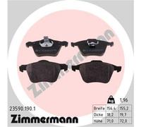 ZIMMERMANN Pastiglie Freno Bremsbelegsatz Frontale per Volvo XC90 I S60