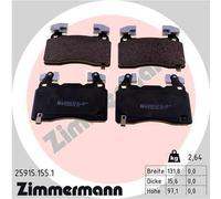 ZIMMERMANN Pastiglie Frontale per Chevrolet Camaro Convertible Corvette Opel