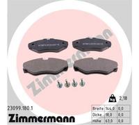 ZIMMERMANN Pastiglie Frontale per Nissan Primastar Kasten Renault Trafic II Bus,