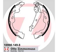 ZIMMERMANN Set Di Freni Posteriori Per Toyota Aygo WNB1_ KGB1_