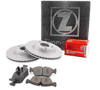 ZIMMERMANN Set Dischi Freno Anteriori Ventilati + Pastiglie per VW Golf III Seat
