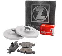 ZIMMERMANN Set Dischi Freno Pieno Posteriore + Pastiglie per Ford Transit Van