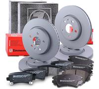 ZIMMERMANN Set freni incl. dischi freno Coat Z anteriori Ø 321 mm ventilati internamente + posteriori Ø 315 mm e pastiglie freno anteriori + posteriori Compatibile con OPEL INSIGNIA A SAAB 9-5 (YS3G)