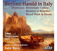 Zimmermann Tabea Berlioz: Harold In Italy & Three Overtures: (CD)
