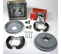 Zimmermann tamburo freno COAT Z + ganasce freno Kit Z vormontiert + cilindro per ruota posteriore/per l' asse posteriore