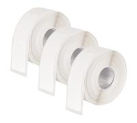 Zimoer 3 Rotoli di Etichette Adesive, 160 Pezzi per Rotolo, Etichette Autoadesive Resistenti all'Acqua e Strappo, Perfette per Barattoli, Vestiti e Organizzazione Domestica