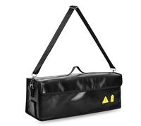 Zimoer Borsa Ignifuga for E-Bike, Heat-Resistant up to 1000°C, Explosion-Proof Storage for Lipo Batteries, Portable with Adjustable Strap for Charging, Transport,Travel Accessories - 49x15x15cm