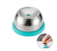 Zimoer Buca Uova In Acciaio Inox, Perfora e Perforatore Per Uova (Blu)