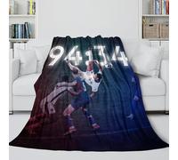 ZIMONJO Bellingham Coperta - Calcio Coltre Regalo Compleanno Per Il Marito/fidanzato/fidanzata - Coltre Che Porta Calore E Felicità in Una Giornata Uggiosa E Cupa 40x50inch(100x130cm)