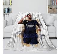 ZIMONJO Bellingham Coperta - Calcio Coltre Regalo Compleanno Per Il Marito/fidanzato/fidanzata - Coltre Che Porta Calore E Felicità in Una Giornata Uggiosa E Cupa 40x50inch(100x130cm)