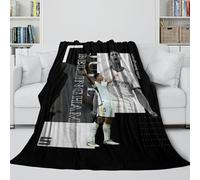 ZIMONJO Bellingham Coperta - Calcio Coltre Regalo Compleanno Per Il Marito/fidanzato/fidanzata - Coltre Che Porta Calore E Felicità in Una Giornata Uggiosa E Cupa 60x80inch(150x200cm)