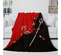 ZIMONJO Garnaqiao Coperta Soffice - Calcio Coltre Regalo Compleanno Per Figlio/figlia/nipote/nipotina/amico - Coltre Accogliente Come Un Abbraccio in Una Coperta 60x80inch(150x200cm)