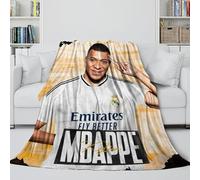 ZIMONJO Mbappe Coperta - Calcio Coltre Regalo Compleanno Per Il Marito/fidanzato/fidanzata - Coltre Che Porta Calore E Felicità in Una Giornata Uggiosa E Cupa 80x90inch(200x230cm)