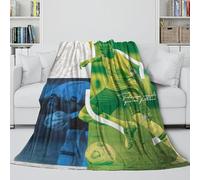 ZIMONJO Neymar Coperta - Calcio Coltre Regalo Compleanno Per Il Marito/fidanzato/fidanzata - Coltre Calda Per Mostrare Il Vostro Accompagnamento E La Cura 80x90inch(200x230cm)
