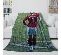 ZIMONJO Ronaldo Coperta - Calcio Coltre Regalo Compleanno Per Il Marito/fidanzato/fidanzata - Coltre Che Porta Calore E Felicità in Una Giornata Uggiosa E Cupa 70x80inch(180x200cm)