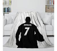 ZIMONJO Ronaldo Coperta - Calcio Coltre Regalo Compleanno Per Il Marito/fidanzato/fidanzata - Coltre Che Porta Calore E Felicità in Una Giornata Uggiosa E Cupa 70x80inch(180x200cm)