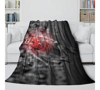 ZIMONJO Ronaldo Coperta Soffice - Calcio Coperta Regalo Compleanno Per Figlio/figlia/nipote/nipotina 80x90inch(200x230cm)