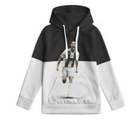 ZIMONJO Ronaldo Felpa con Cappuccio Bambino - Calcio Comoda Felpa Fantastica Ragazzo - Regalo per Figlia Nipote Sette-Nove Anni