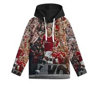 ZIMONJO Ronaldo Felpa con Cappuccio Bambino - Calcio Comoda Felpa Fantastica Ragazzo - Regalo per Figlia Nipote 8-10Y