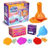 ZIMPLI Baff Potions Include 18 ingredienti magici da mescolare che frizzano, esplodono e colorano l’acqua. Kit di esperimenti scientifici ed educativi con bombe da bagno