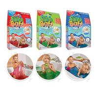 ZIMPLI - Confezione da 3 Slime Baff, Rosso, Verde e Blu, trasforma l’acqua in slime appiccicoso, giocattoli di compleanno per bambini e bambine, super divertente nelle piscine gonfiabili