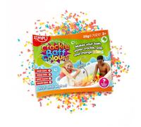 ZIMPLI - Crackle Baff Colours Sacchetti in Foglio per Calza di Natale, Trasforma magicamente l’acqua in Crackle, Pop e Cambia Colore, Riempitivi per Sacchetti di Festa di Natale, Regalini