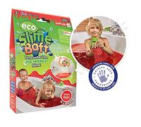 ZIMPLI - Eco Slime Baff Rosso, 1 utilizzo per il bagno o 4 per il gioco, trasforma magicamente l’acqua in uno slime denso e colorato, giocattolo da bagno eco-consapevole per bambini
