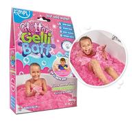 ZIMPLI - Gelli Glitter Baff Rosa, 1 Bagno o 6 Giochi, Trasforma Magicamente l’Acqua in Una Gelatina densa e Glitterata, Regali di Compleanno per Bambine dai 3+ Anni, Gioco Sensoriale da Bagno