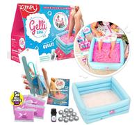 ZIMPLI - Gelli Spa, Confezione da 5 utilizzi, Set per pedicure, Biglie massaggianti e olio essenziale alla menta, Trattamento per feste pigiama party per ragazze preadolescenti