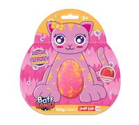 ZIMPLI - Grande Baff Bombz Gatto su Biglietto Regalo, Bombe da Bagno per Sacchetti Party per Bambini, Gadget per Pignatta, Regalo di Compleanno, Vegano e Cruelty Free