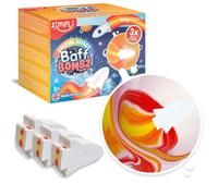 3 bombe a razzo grandi di Zimpli Kids, bombe a effetto speciale per bambini, set regalo di bolle di sapone fatte a mano, regali di compleanno per bambini e bambine dai 3 anni in su
