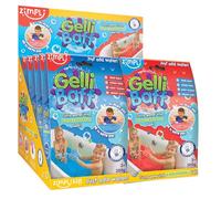 Zimpli Kids, set regalo Gelli Baff da 10 pezzi, trasforma magicamente l'acqua in una spessa e colorata goo, 3 rosse, 3 blu, 2 rosa e 2 verdi, bomboniere per bambini, giocattolo da bagno