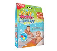 Zimpli - Set di 18 colori ad acqua Baff per bambini, gocce da bagno, giochi di colore primario, giocattoli da bagno per lo sviluppo dei bambini, regali unici insoliti per ragazzi e ragazze