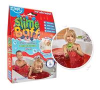 ZIMPLI - Slime Baff Rosso, 1 bagno o 4 utilizzi per giocare, basta aggiungere acqua per creare una slime appiccicosa, accessorio per vassoio sensoriale, regalo per bambini e bambine