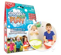 ZIMPLI - SnoBall Play 4 Use Pack, Trasforma Magicamente l'acqua in Neve Artificiale, attività Natalizia per Bambini, Ideale per Lotte con Palle di Neve all'aperto o Giochi sensoriali al Chiuso