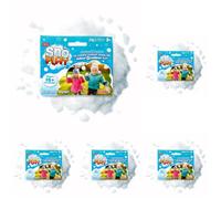 ZIMPLI Snoball Play, trasforma Magicamente l’Acqua in Neve Artificiale istantanea, Idee Regalo per Calze di Natale, Ottimo Rapporto qualità-Prezzo (Confezione da 5)