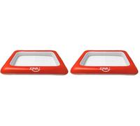 ZIMPLI - Vassoio gonfiabile, tavolo da gioco portatile con sabbiera per bambini, vassoio per giochi sensoriali e disordinati con sabbia, fango e acqua (Confezione da 2)