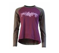 Zimtstern PureFlowz Shirt LS Wmns Windsor Wine / Military Olive S