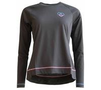 Zimtstern - Women's Pureflowz Eco Shirt L/S - Maglietta da ciclismo XL grigio/nero