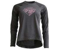 Zimtstern - Women's Pureflowz Shirt L/S - Maglietta da ciclismo L nero/grigio