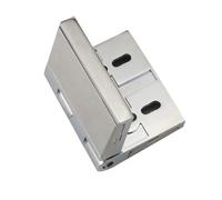 Zinc Alloy Industrial Heavy-Duty Hinge 1Pcs(60x63-ChromePlated)