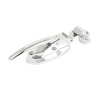 Zinc Alloy Spring Loaded Walk In Freezer Cooler Flush Door Latch Handle